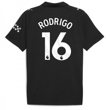 Levné Manchester City Rodrigo 16 Venkovní Fotbalové dresy 2025-26 Krátký Rukáv